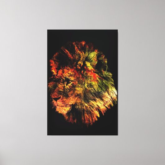 Lion Leinwanddruck (Vorderseite)