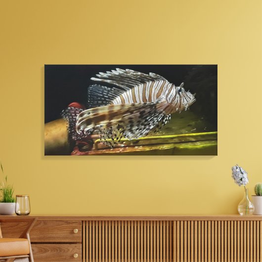 Lion Leinwanddruck (Insitu (Wohnzimmer))