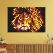 Lion Leinwanddruck (Insitu (Wohnzimmer))