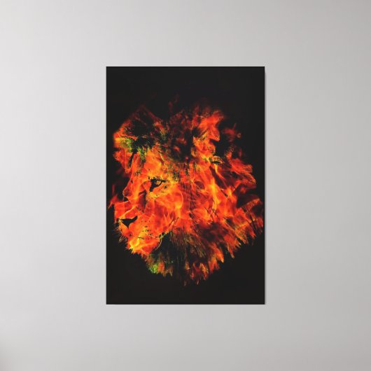 Lion Leinwanddruck (Vorderseite)