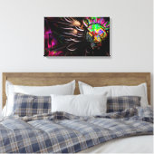 Lion Leinwanddruck (Insitu (Schlafzimmer))