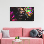 Lion Leinwanddruck (Insitu (Wohnzimmer))
