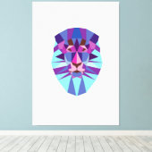 Lion Leinwanddruck (Insitu (Holzboden))