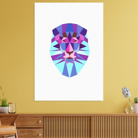 Lion Leinwanddruck (Insitu (Wohnzimmer))