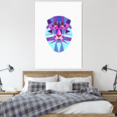 Lion Leinwanddruck (Insitu (Schlafzimmer))