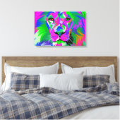 Lion Leinwanddruck (Insitu (Schlafzimmer))