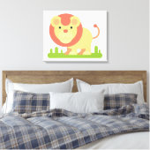 Lion Leinwanddruck (Insitu (Schlafzimmer))
