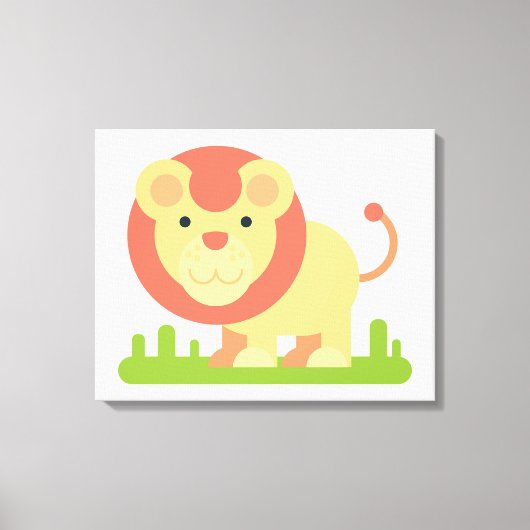 Lion Leinwanddruck (Vorderseite)