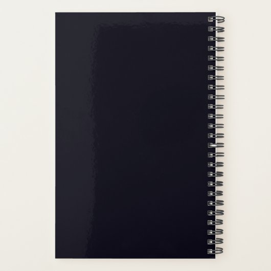 Lion Leo Zodiac l Galaxy Sky Star Personal Planer (Rückseite)