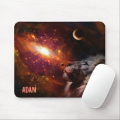 Lion Leo Zodiac Themed Personalisiert Mouse Pad Mousepad (Mit Mouse)