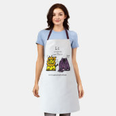 Lion & Lhasa Apso Schürze (Getragen)