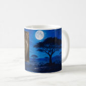 Lion Liebe Night Kaffeetasse (VorderseiteRechts)