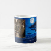 Lion Liebe Night Kaffeetasse (Mittel)