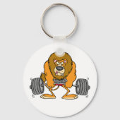Lion Lifing Weights Schlüsselanhänger (Vorderseite)