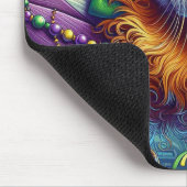 Lion/Louisiana Mardi Gras Mousepad (Ecke)