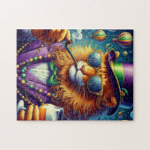 Lion/Louisiana Mardi Gras Puzzle (Horizontal)