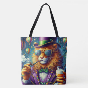Lion/Louisiana Mardi Gras Tasche