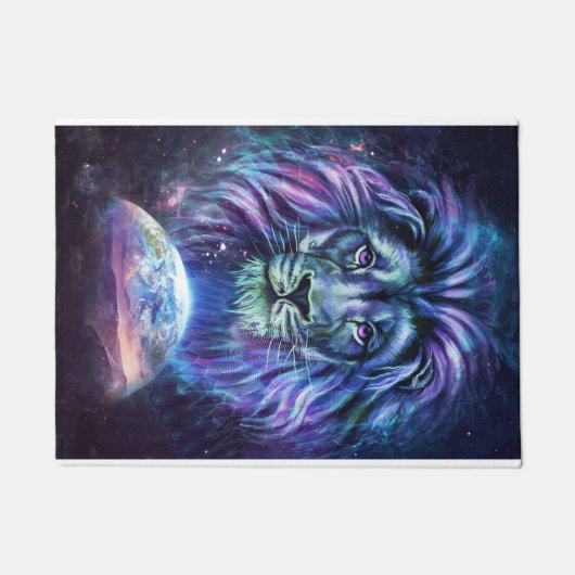 Lion Lovely Lion Fußmatte (Vorderseite)