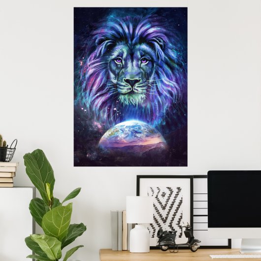 Lion Lovely Lion Poster (Heimbüro)
