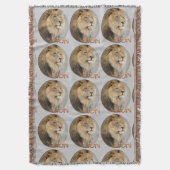 Lion Lover Art Decke (Vorderseite Vertikal)
