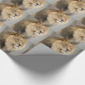 Lion Lovers Art Geschenkpapier (Ecke)