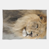Lion Lovers Art Handtuch (Horizontal)