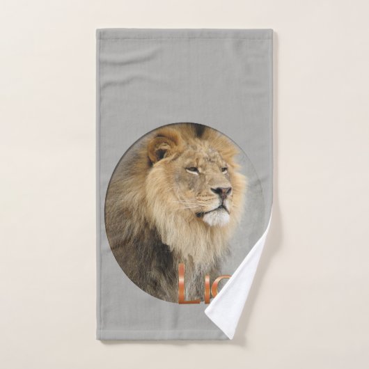 Lion Lovers Badhandtuch Set (Handtuch)