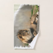 Lion Lovers Badhandtuch Set (Handtuch)