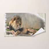 Lion Lovers Badhandtuch Set (Handtuch)