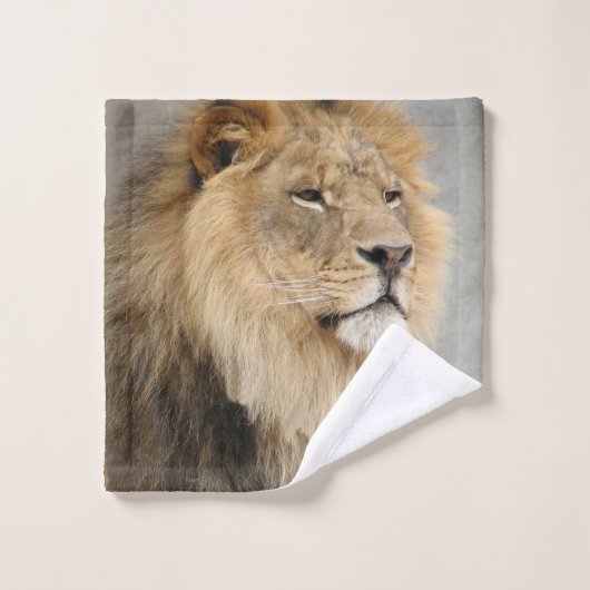 Lion Lovers Badhandtuch Set (Waschlappen)