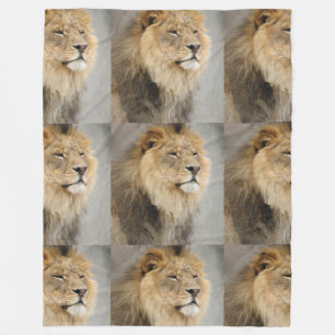 Lion Lovers Geschenke Fleecedecke