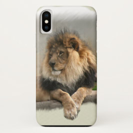 Lion Lovers King of the Dschungel iPhone X Hülle