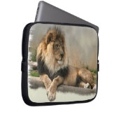 Lion Lovers King of the Dschungel Laptopschutzhülle (Vorne Rechts)