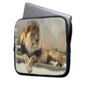 Lion Lovers King of the Dschungel Laptopschutzhülle (Vorderseite Links)