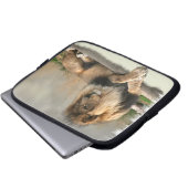 Lion Lovers King of the Dschungel Laptopschutzhülle (Vorne Knopf)