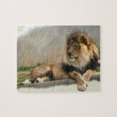 Lion Lovers King of the Dschungel Puzzle (Horizontal)