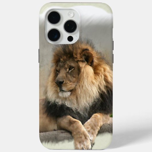 Lion Lovers Kunstgeschenke Case-Mate iPhone Hülle (Rückseite)