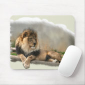 Lion Lovers Kunstgeschenke Mousepad (Mit Mouse)