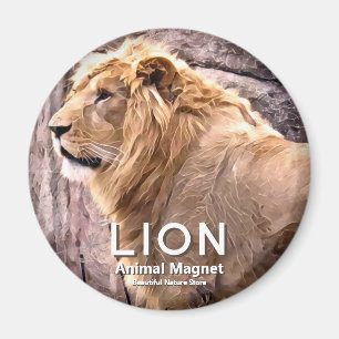 Lion Magnet