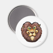 Lion Magnet (Vorderseite/Rückseite)