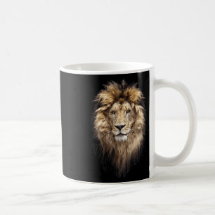Lion Main Animal Face Big Cat Kaffeetasse