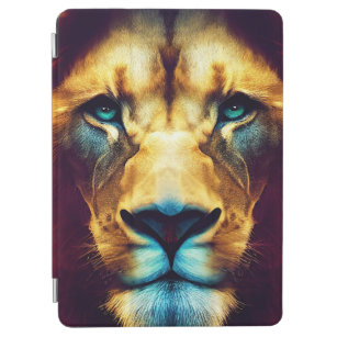 Lion Majestät: Ein Meisterwerk der digitalen Kunst iPad Air Hülle