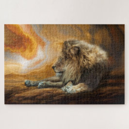 LION MAJESTIC HUNTER PUZZLE