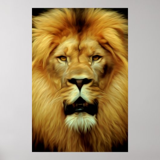 Lion Majesty Poster (Vorne)