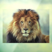 LION MALE GLASS FENSTER FENSTERAUFKLEBER (Blatt 3)