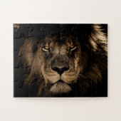 LION MALE LION FOTOGRAFIE JIGSAW PUZZLE (Horizontal)
