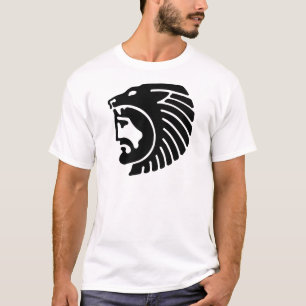 Lion Man, griechisches Reliefdesign T-Shirt