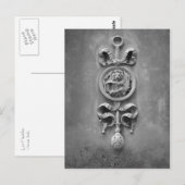 Lion Medallion Postcard Postkarte (Vorne/Hinten)