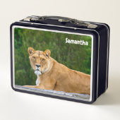 Lion Metal Lunchbox (Rückseite)