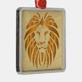 Lion Metal Ornament Aus Metall (Rechts)